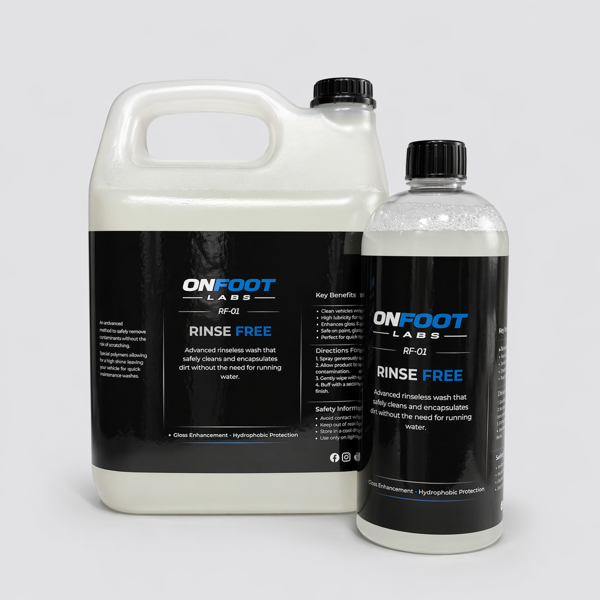 Rinse Free - Waterless Wash Solution & Quick Detailer