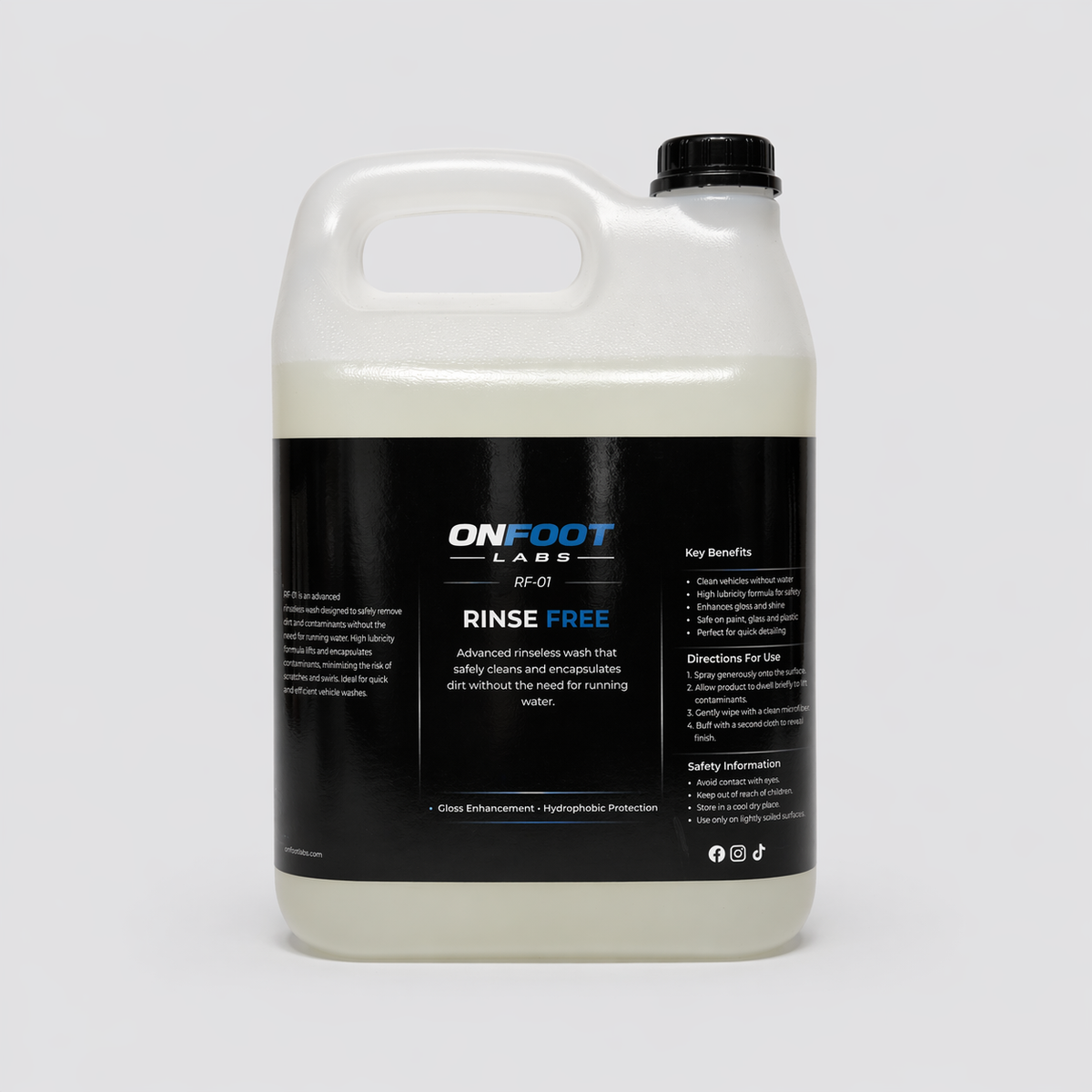 Rinse Free - Waterless Wash Solution & Quick Detailer