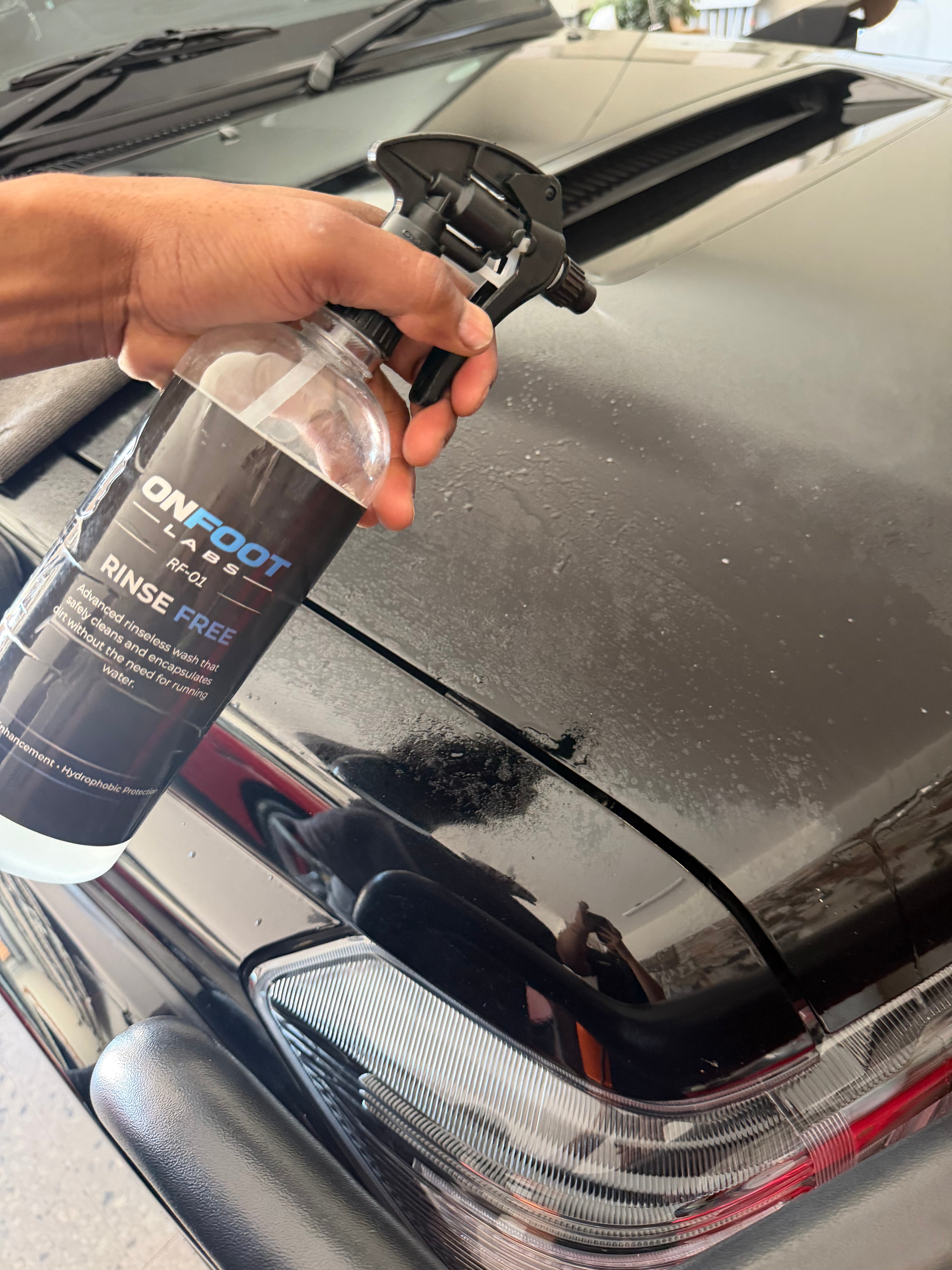 Rinse Free - Waterless Wash Solution & Quick Detailer
